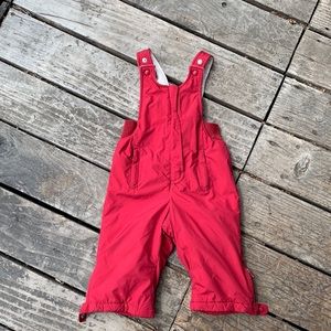 Baby Gap fleece lines snow pants 12-18mo